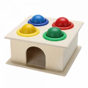 Jogo-Toupeira De Madeira Colorido Para Crianças 4